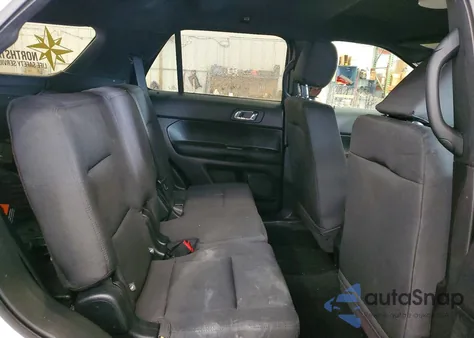 2018 Ford Explorer Police Interceptor из США, поврежденный, VIN 1FM5K8AR5JGC76674